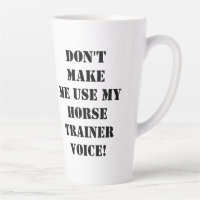 Funny equestrian horse trainer customise name