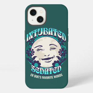 Funny ER Doctor Intubated Customise (Medical Job) iPhone 13 Case