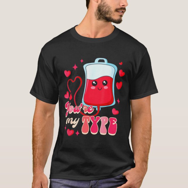 Funny Er Rn Nurse Nursing Valentine’s Day You're M T-Shirt (Front)