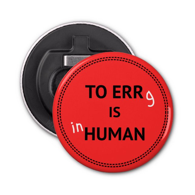 Funny erg training sport quote rowing bottle opener (Front)