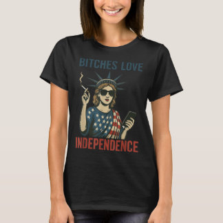 Funny Es Love Independence 4th Of July Shirt Women