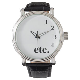 Funny etc. watch