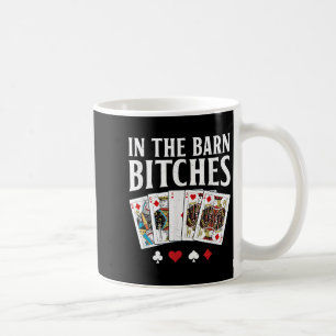 Funny Euchre Art For Men Women Euchre Partner Euch Coffee Mug
