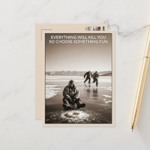 Funny Everything Will Kill You  Postcard