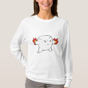 funny evil roasted marshmallow T-Shirt