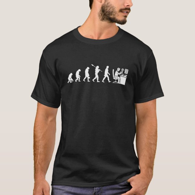 Funny Evolution of Audiologist Audiology Hearing T T-Shirt (Front)