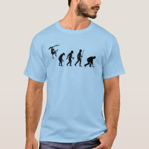 Funny Evolution of Lawn Bowls T-Shirt