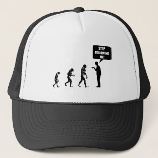 Funny Evolution of Man Hat