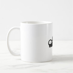 Funny Evolution of White Cloud To Sheep and Poodle Coffee Mug