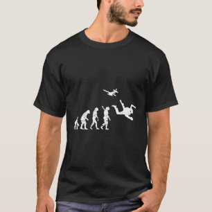 Funny Evolution Skydiving T-Shirt