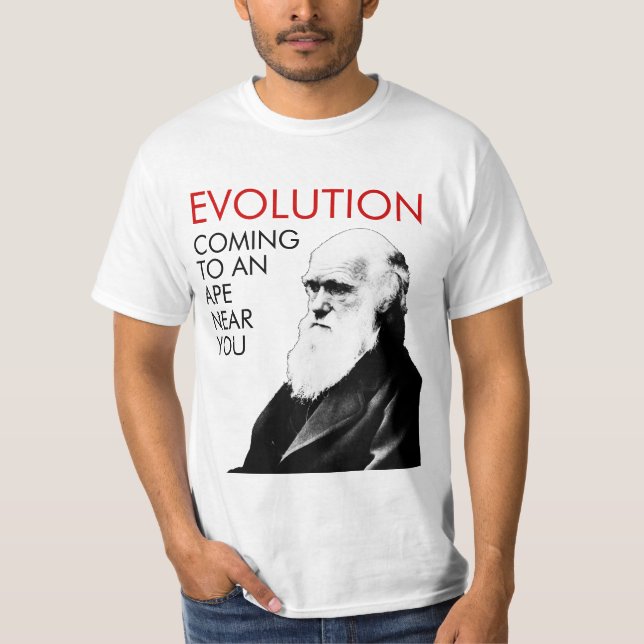 Funny Evolution T-shirt (Front)