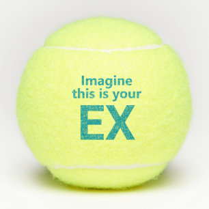 Funny Ex-Husband Tennis Balls