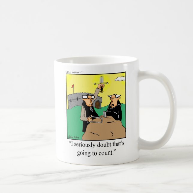 Funny Excalibur Mug (Right)
