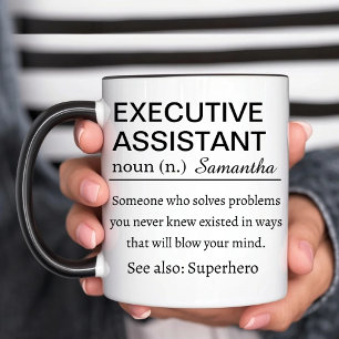 Funny Executive Assistant Definition Mug