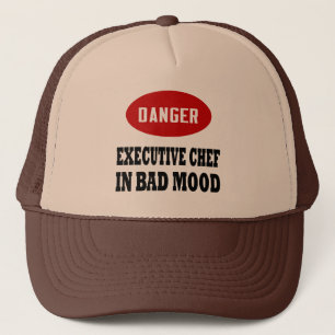Funny Executive Chef Trucker Hat