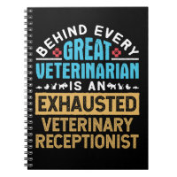 Funny Exhausted Veterinary Receptionist Reception