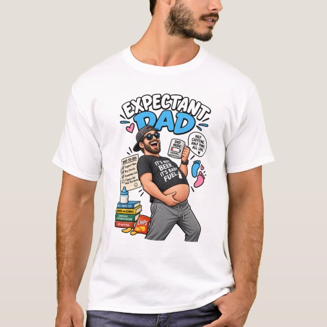 Funny Expectant Dad T-Shirt (Front)