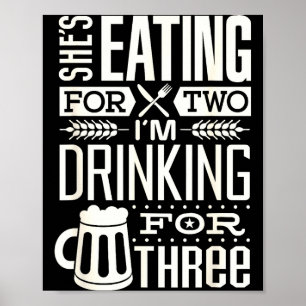 Funny Expecting Dad Shirt For Pregnancy New Dad Fa Poster