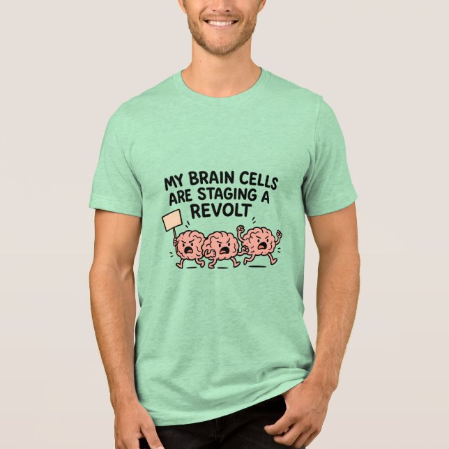 Funny expressions Tri-Blend shirt (Front)