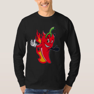 Funny Extra Sharp Hot Chilli Addict Pepper T-Shirt