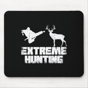 Funny Extreme Hunting Deer Karate Karate Martial A Mouse Mat