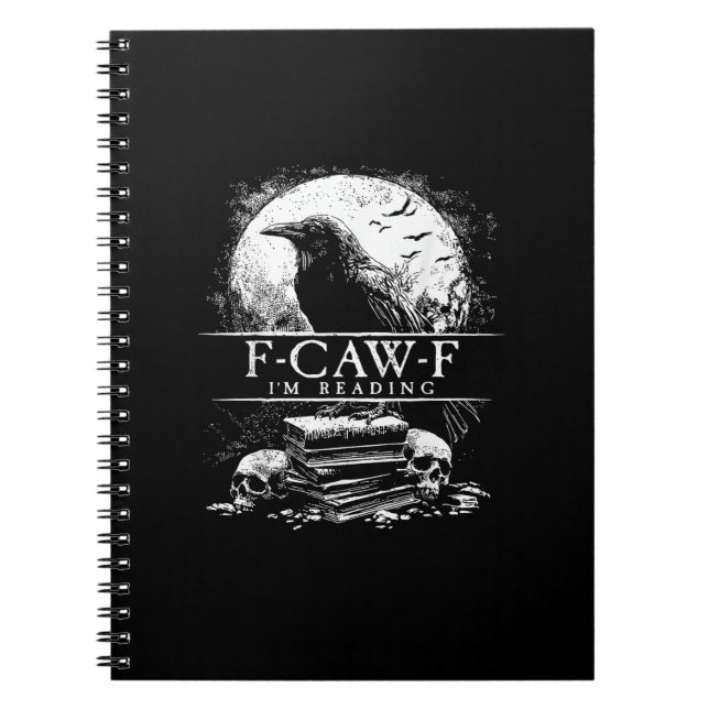 Funny F-Caw-F Books Skulls Gothic (Front)