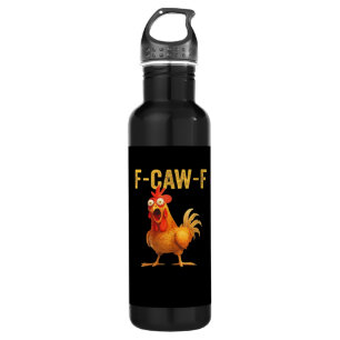 Funny F Caw F Chicken Creative Casual Design 710 Ml Water Bottle