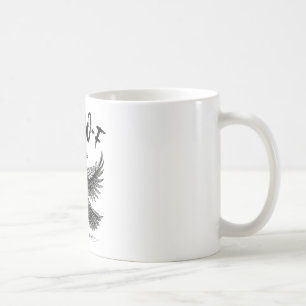 Funny F-caw-f Chicken Fcawf Crow Graphic Funny Mem Coffee Mug