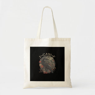Funny F-Caw-F Raven Bird Saying Graphic Creative S Tote Bag