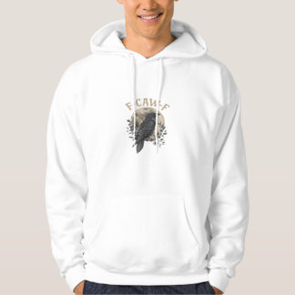 Funny F-Caw-F Raven Bird Saying Graphic Crow Essen Hoodie