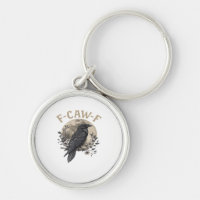 Funny F-Caw-F Raven Bird Saying Graphic Crow Essen