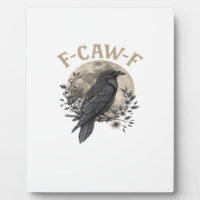 Funny F-Caw-F Raven Bird Saying Graphic Crow Essen