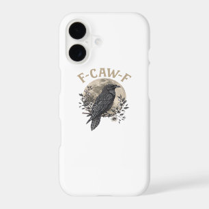 Funny F Caw F Raven Bird Saying Graphic Style