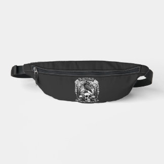 Funny F Caw F Raven Halloween Bum Bags