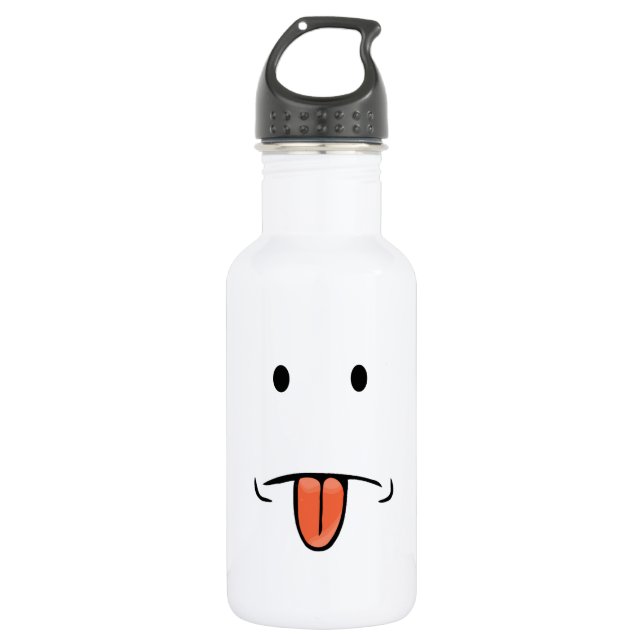 Funny Face 16 oz. 532 Ml Water Bottle (Front)