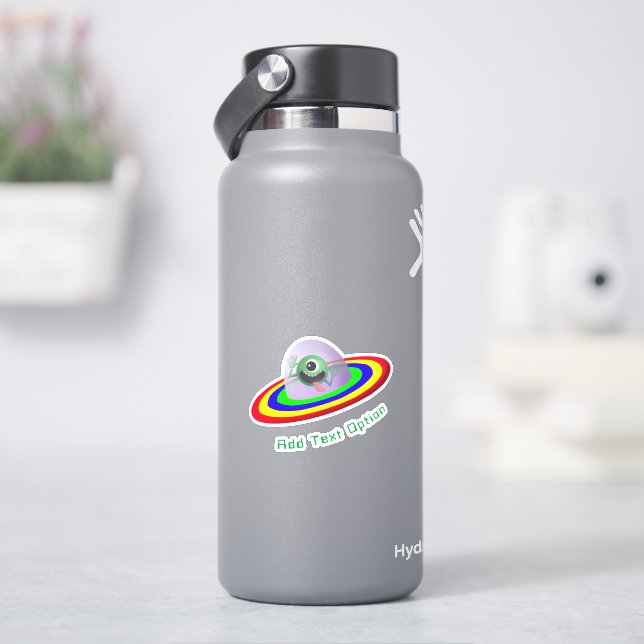 Funny Face Alien Spaceship (HydroFlask)