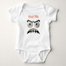 Funny Face Baby Bodysuit 