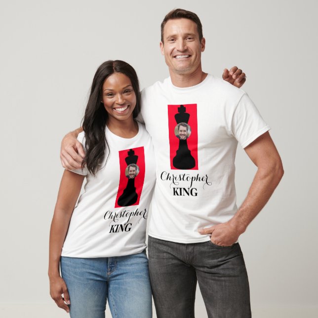 Funny face chess piece T-Shirt (Unisex)