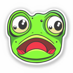 Funny Face Custom Sticker
