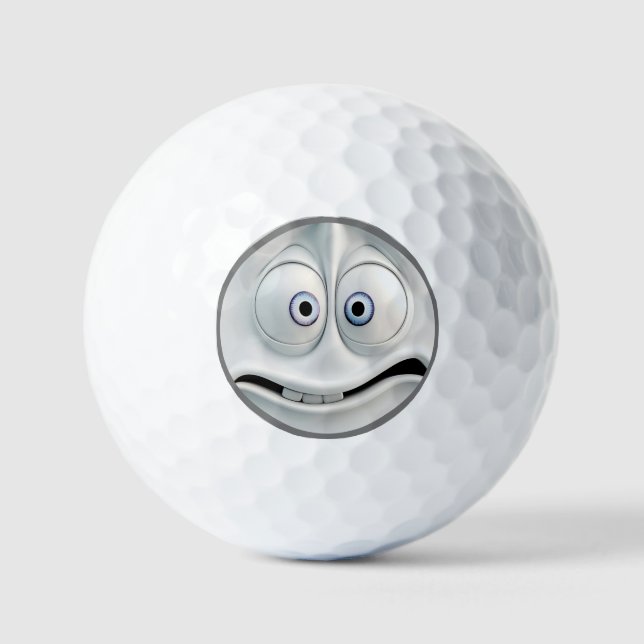 Funny Face Golf Balls (Front)