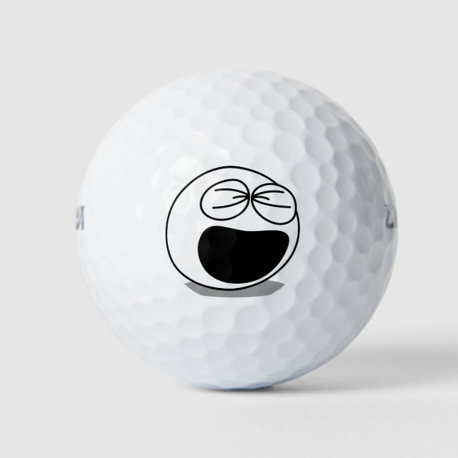 Funny Face Golf Balls (Front)