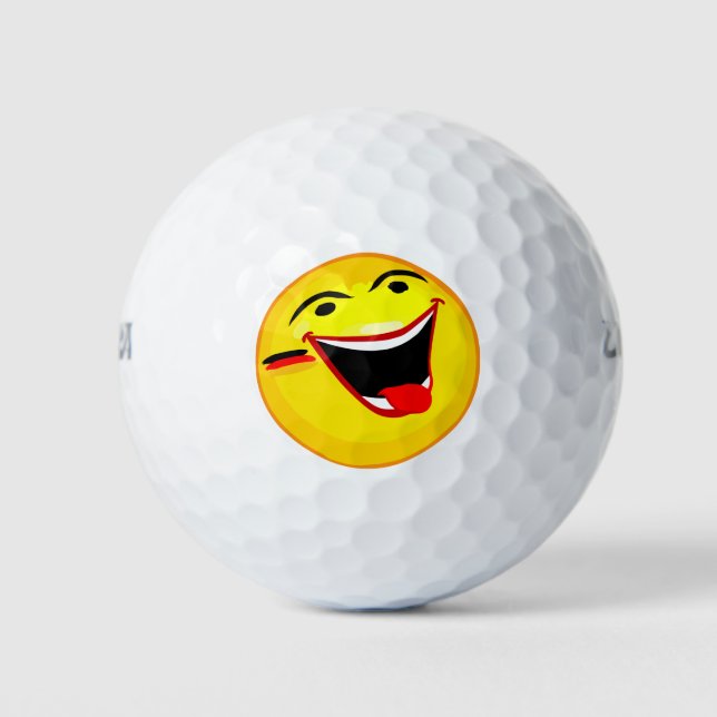 Funny Face Golf Balls (Front)