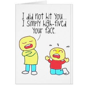 Funny Face High Five