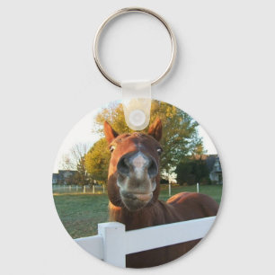 Funny Face Key Ring