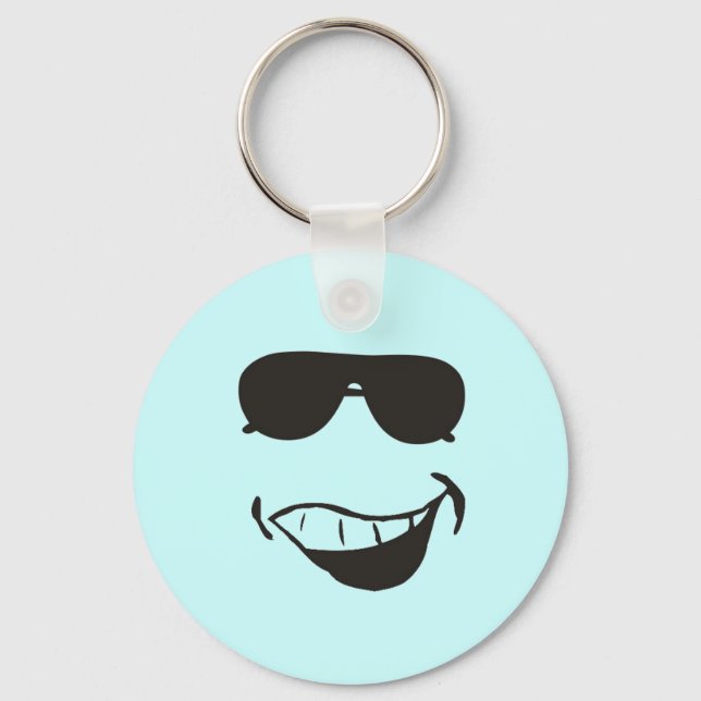 funny face! key ring (Front)