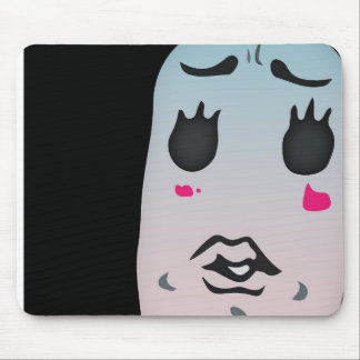 Funny Face Mouse Mat