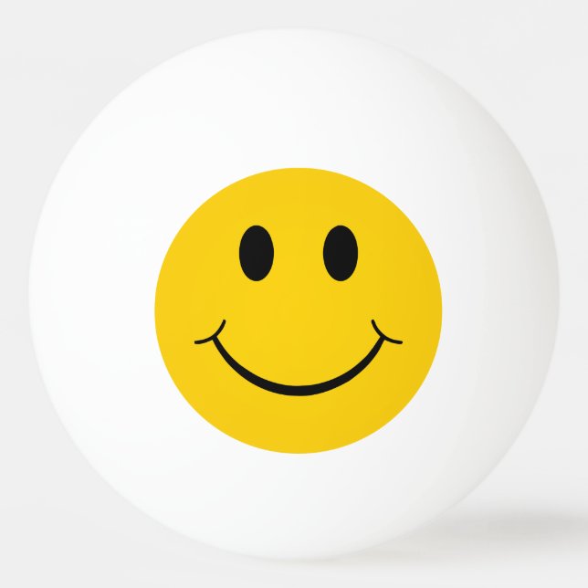 Funny Face Ping Pong Ball (Front)