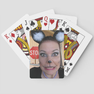Funny Face Playing Cards! Cards
