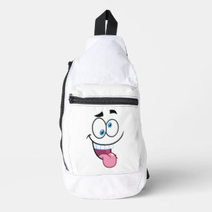funny face sling bag