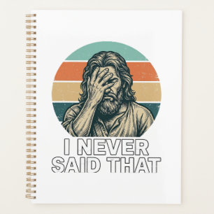 Funny Facepalm Vintage Engraving Quote Design_1 Planner